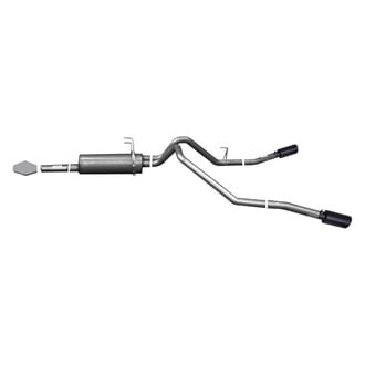 Gibson® - Black Elite™ Stainless Steel Cat-Back Exhaust System with Split Side Exit