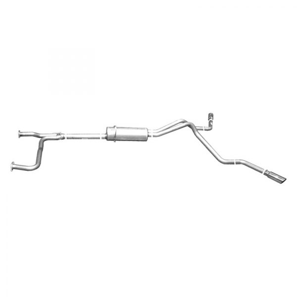 Gibson® - Extreme Dual™ Stainless Steel Cat-Back Exhaust System, Nissan Titan