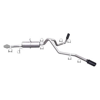 Gibson® - Black Elite™ Stainless Steel Cat-Back Exhaust System with Split Side Exit