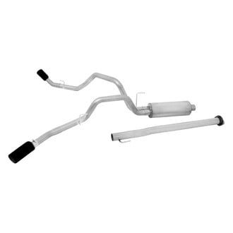 Gibson® - Black Elite™ Stainless Steel Cat-Back Exhaust System with Split Side Exit