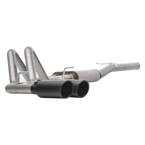 Gibson® - Black Elite™ Stainless Steel Sport Cat-Back Exhaust System