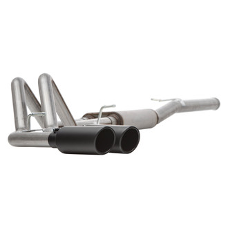 Gibson® - Black Elite™ Stainless Steel Cat-Back Exhaust System with Dual Side Exit