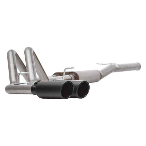 Gibson® - Black Elite™ Stainless Steel Cat-Back Exhaust System, Ford F-150