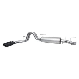 Gibson® - Black Elite™ Stainless Steel Dual Sport Cat-Back Exhaust System with Dual Side Exit