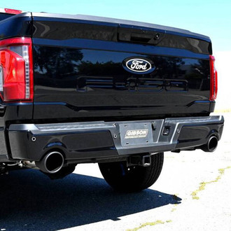 Gibson® - Black Elite™ Stainless Steel Cat-Back Exhaust System with Split Rear Exit