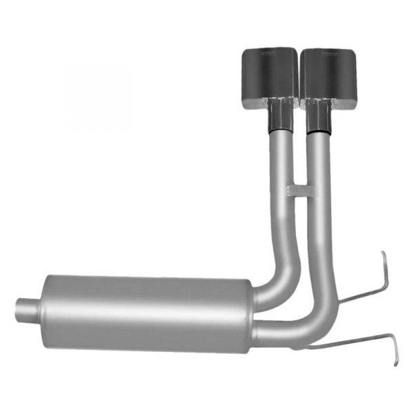 Gibson® 69510 Super Truck™ Stainless Steel CatBack Exhaust System