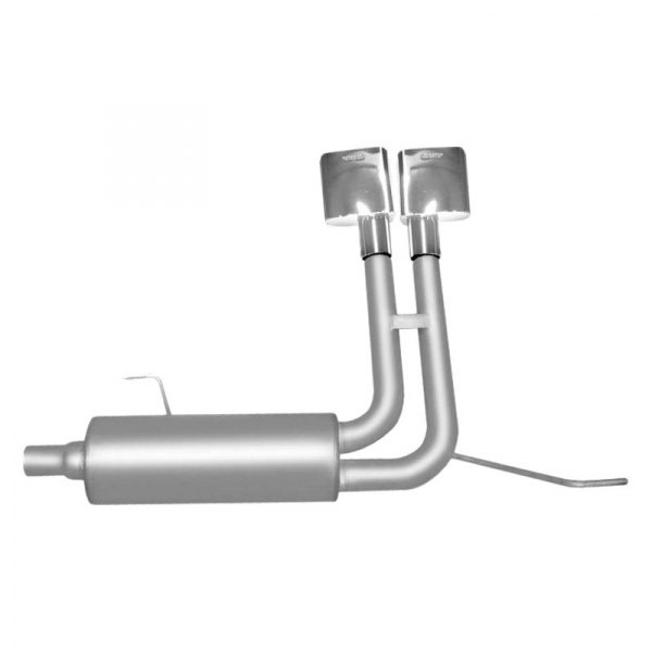 Gibson® - Super Truck™ Stainless Steel Cat-Back Exhaust System