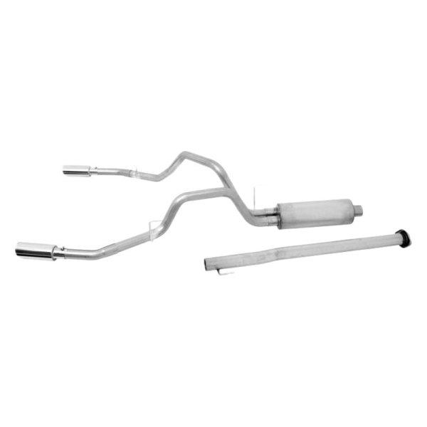 Gibson® - Split Rear™ Stainless Steel Cat-Back Exhaust System, Ford F-150