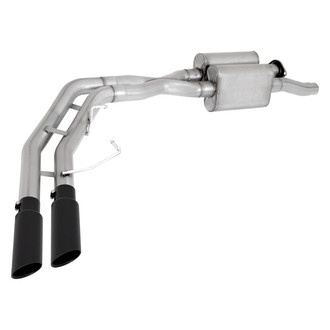 Gibson® - Black Elite™ Stainless Steel Cat-Back Exhaust System with Dual Side Exit