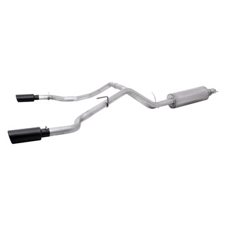 Gibson® - Black Elite™ Stainless Steel Cat-Back Exhaust System with Split Rear Exit