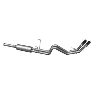 Gibson® - Dual Sport™ Aluminized Steel Cat-Back Exhaust System with Dual Side Exit