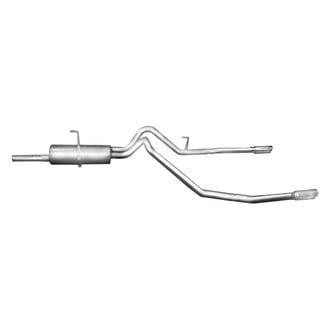 Gibson® - Split Rear™ Aluminized Steel Cat-Back Exhaust System with Split Rear Exit