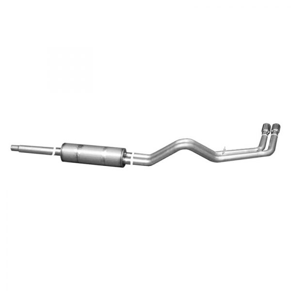 Gibson® - Dual Sport™ Aluminized Steel Cat-Back Exhaust System