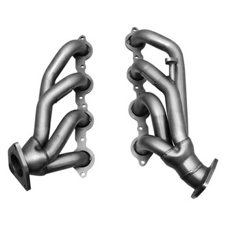 Gibson® - Performance Stainless Steel Polished Short Tube Exhaust Headers