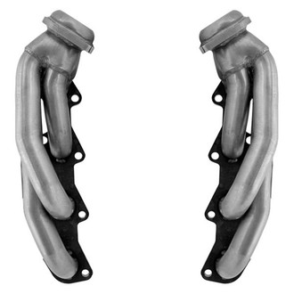 Gibson® - Performance Stainless Steel Ceramic Coated Short Tube Exhaust Headers