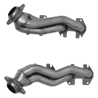 Gibson® - Performance Stainless Steel Polished Short Tube Exhaust Headers