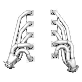 Gibson® - Performance Stainless Steel Polished Short Tube Exhaust Headers