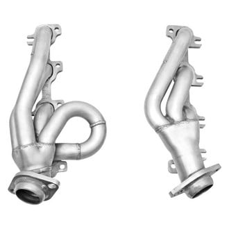 Gibson® - Performance Stainless Steel Polished Short Tube Exhaust Headers