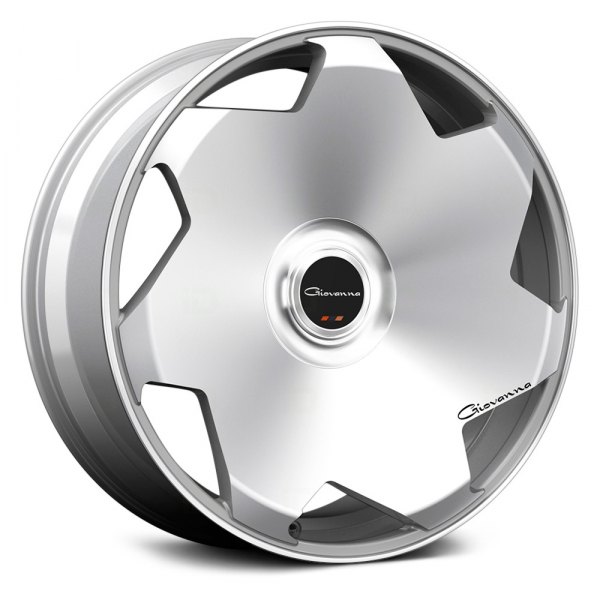 GIOVANNA® - MASISS WITH COVERED LUGS Gloss Silver with Machined Face