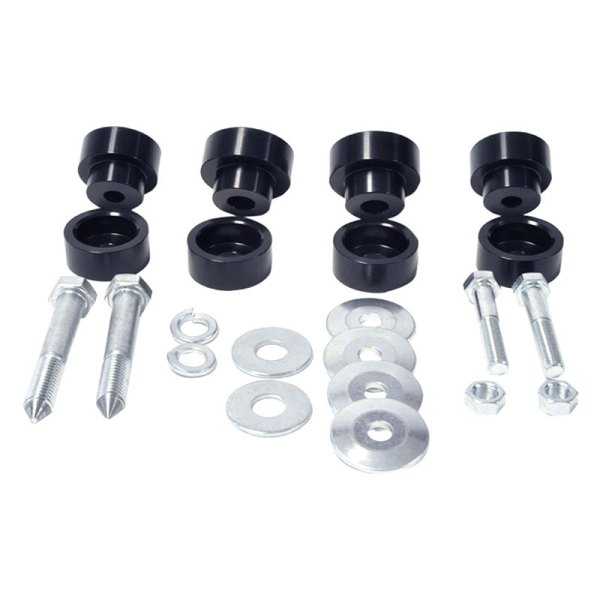 Global West® - Front and Rear Front Body Mount Bushing Kit