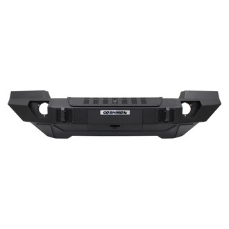 Go Rhino® - Trailline™ Full Width Textured Black Front Winch HD Bumper