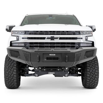 Go Rhino® - BR6 Full Width Black Front Winch HD Bumper