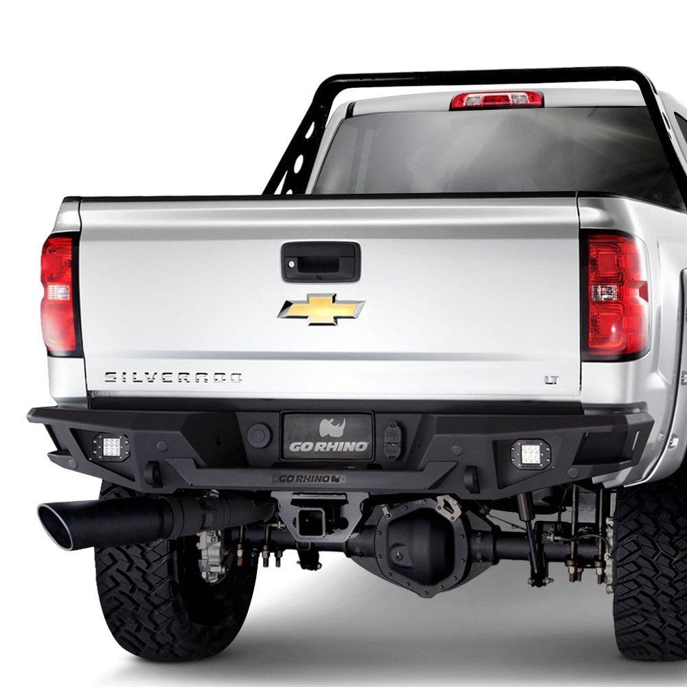 Aftermarket rear bumpers on sale for chevy 2500hd