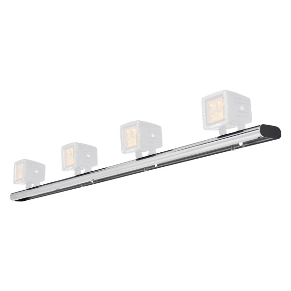 Go Rhino® - Polished Stainless Steel Light Bar without Auxiliary Light