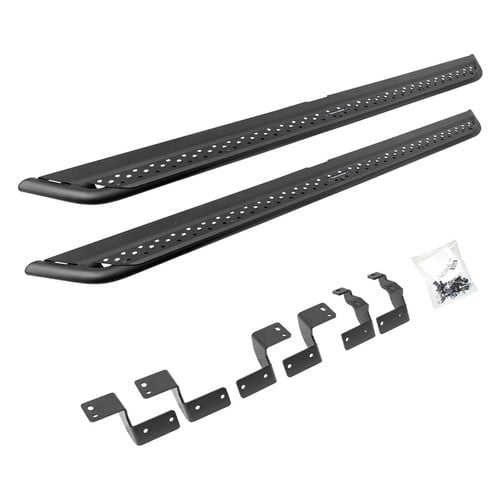 Go Rhino® DSS4052T - Dominator DSS Cab Length Black Rock Sliders