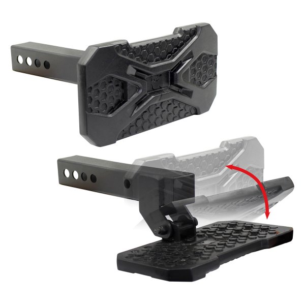 Go Rhino® - HS-20 Textured Black Hitch Step for 2" Receivers