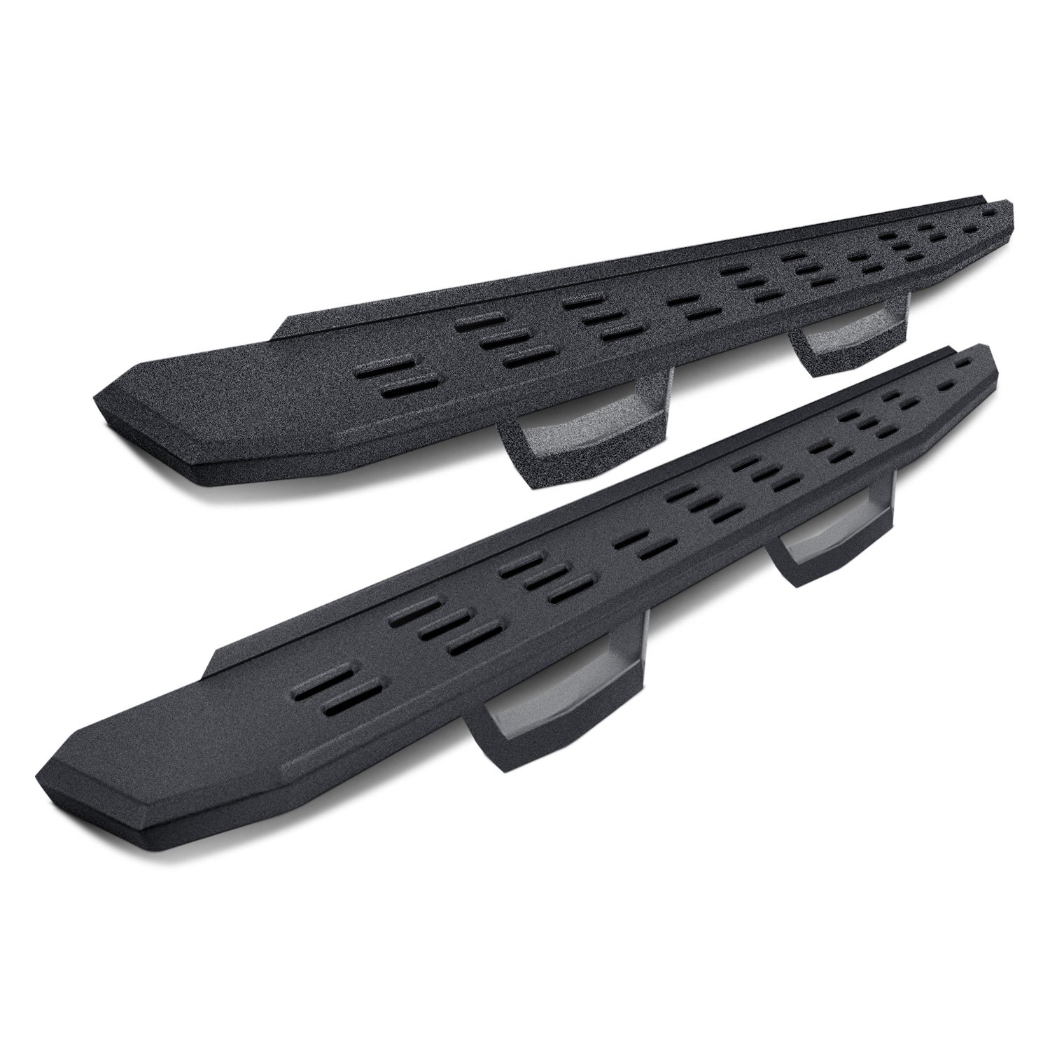 Go Rhino® - Jeep Gladiator 2022 7" RB30 Cab Length Black Running Boards