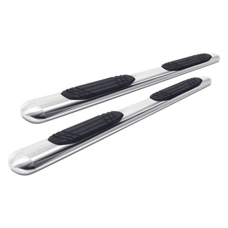 Go Rhino® - 4" 1000 Series Cab Length Polished Oval Side Steps