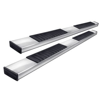 Go Rhino® - 6" OE Xtreme II Cab Length Polished Rectangular Side Steps