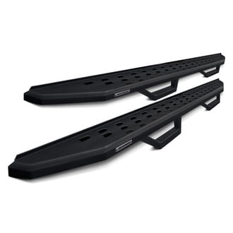 Go Rhino® - 7.5" RB20 Cab Length Black Running Boards