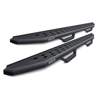 Go Rhino® - 7.5" RB20 Cab Length Black Running Boards