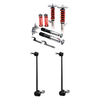 Godspeed Project® - 2-Pc Mono-RS Front and Rear Coilover Kit