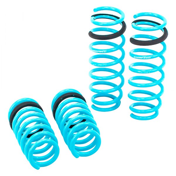 Godspeed Project® - 1.6" x 0.8" Traction-S™ Front and Rear Performance Lowering Springs