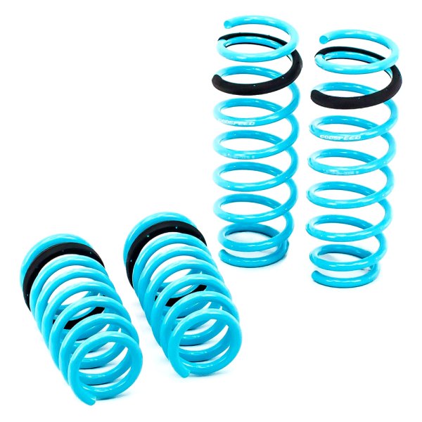 Godspeed Project® - 1.8" x 1.1" Traction-S™ Front and Rear Performance Lowering Springs