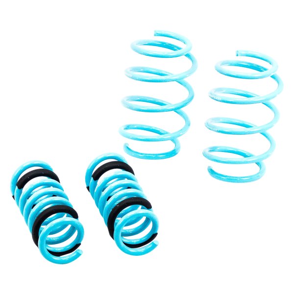 Godspeed Project® - 1.6" x 1.5" Traction-S™ Front and Rear Performance Lowering Springs