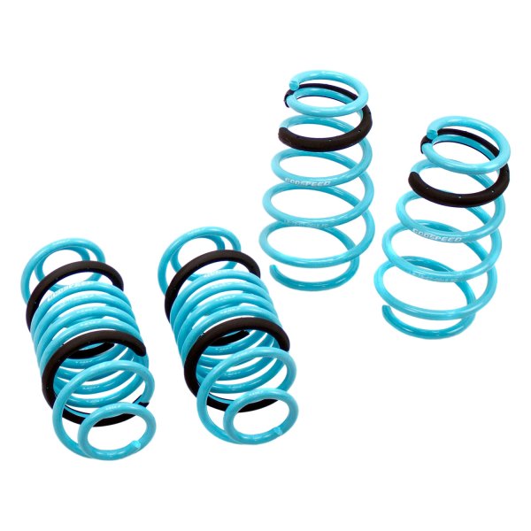 Godspeed Project® - 1.5" x 1.1" Traction-S™ Front and Rear Performance Lowering Springs