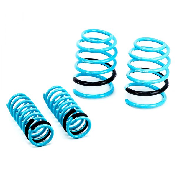 Godspeed Project® - 1.4" x 1.5" Traction-S™ Front and Rear Performance Lowering Springs