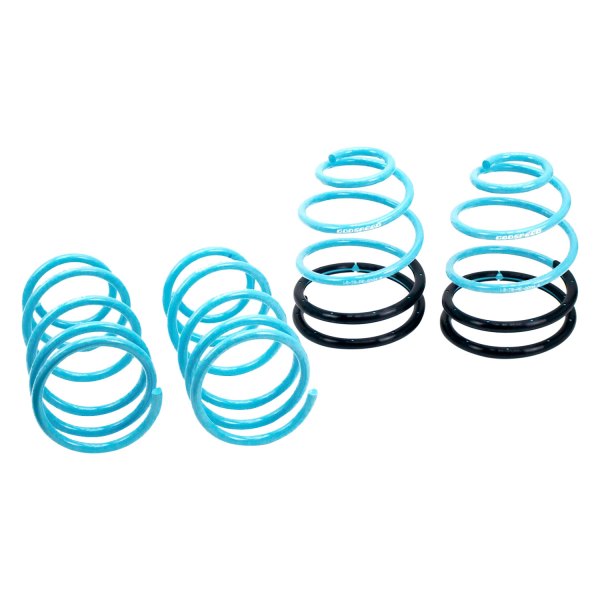 Godspeed Project® - 1.1" x 1.1" Traction-S™ Front and Rear Performance Lowering Springs