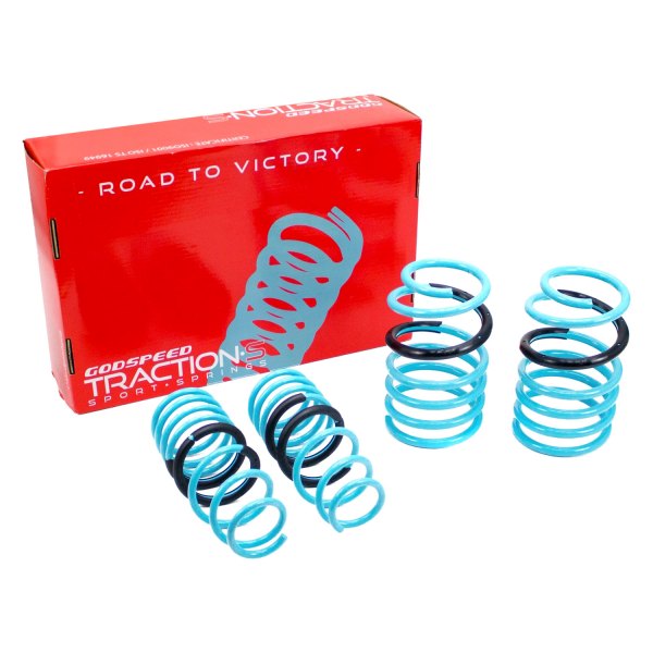 Godspeed Project® - 1.25" x 1.2" Traction-S™ Front and Rear Performance Lowering Springs