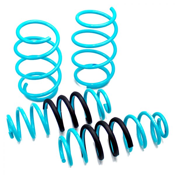 Godspeed Project® - 1.1" x 1.8" Traction-S™ Front and Rear Performance Lowering Springs