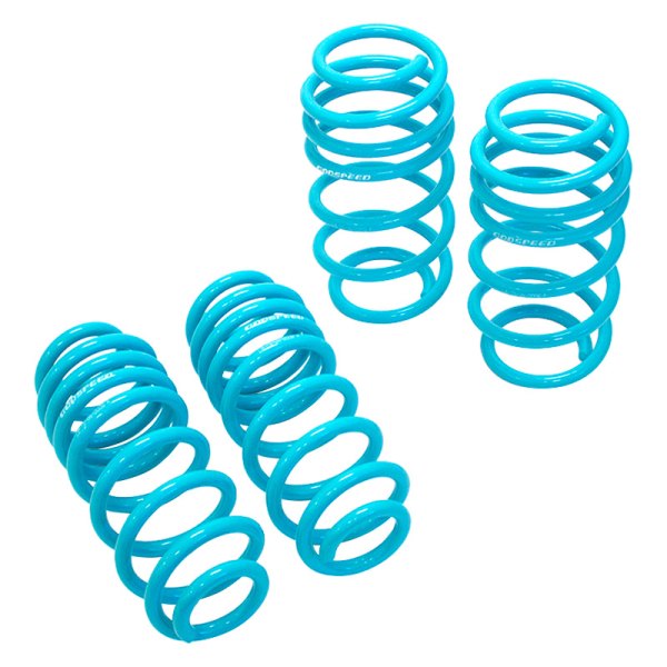 Godspeed Project® - 1.7" x 1.6" Traction-S™ Front and Rear Performance Lowering Springs