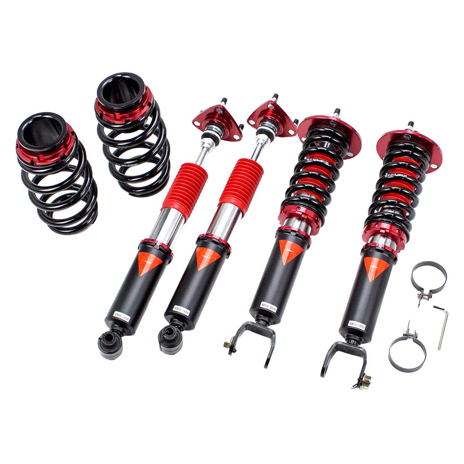 Godspeed Project® MMX3930 - Mono MAXX™ Front and Rear Coilover Kit