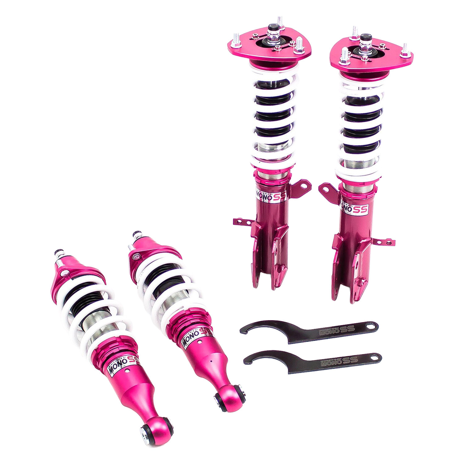 Godspeed Project® MSS0138-A - Mono-SS™ Front and Rear Coilover Kit