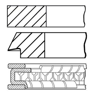 Goetze® - Piston Ring Set