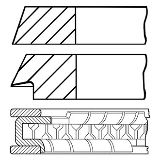 Goetze® - Piston Ring Set