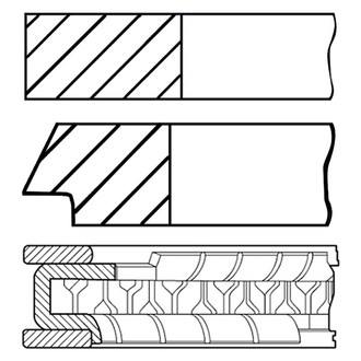 Goetze® - Piston Ring Set